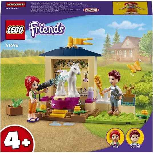 LEGO FRIENDS KĄPIEL DLA KUCYKÓW W STAJNI 41696 -zdjęcie numer 1