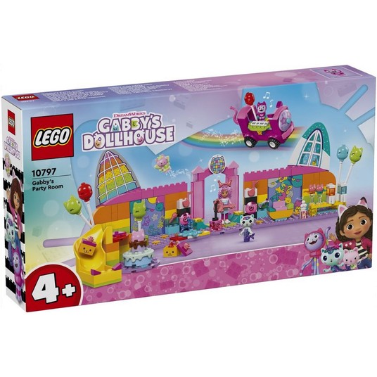 LEGO GABBY'S DOLLHOUSE 10797 SALA BALOWA GABI -zdjęcie numer 1