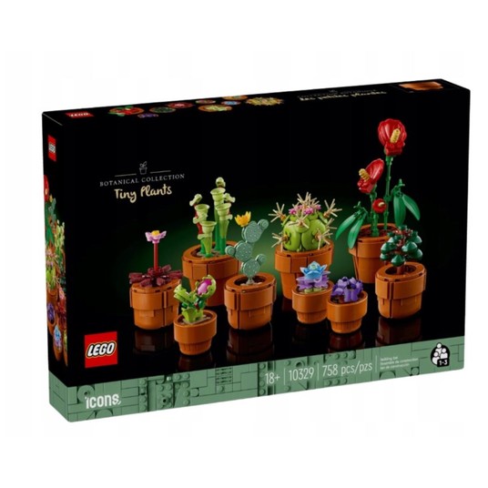 LEGO ICONS 10329 MAŁE ROŚLINKI 7570 -zdjęcie numer 1