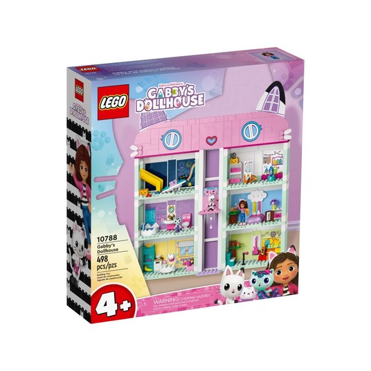 LEGO KOCI DOMEK GABBY 10788 DOLLHOUSE 4125 -zdjęcie numer 1