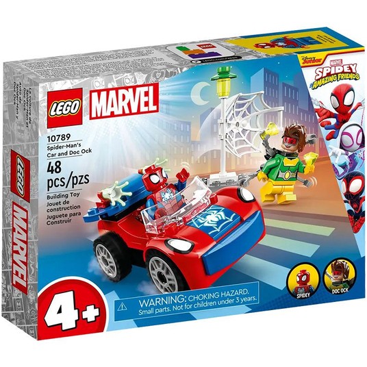 LEGO MARVEL 10789 Samochód Spider-Mana i Doc Oc -zdjęcie numer 1
