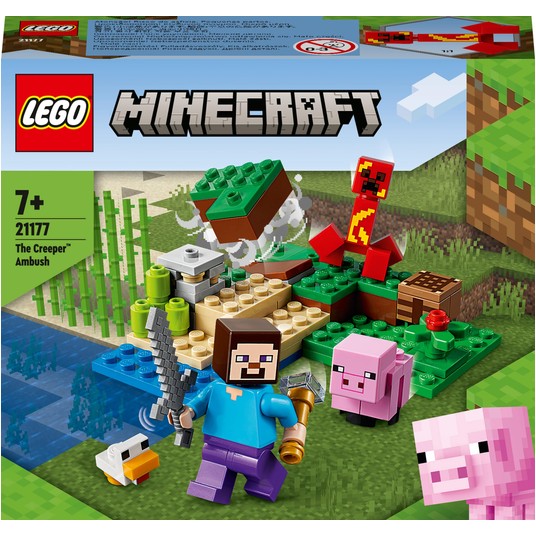 LEGO MINECRAFT 21177 ZASADZKA CREEPERA 6538 -zdjęcie numer 1