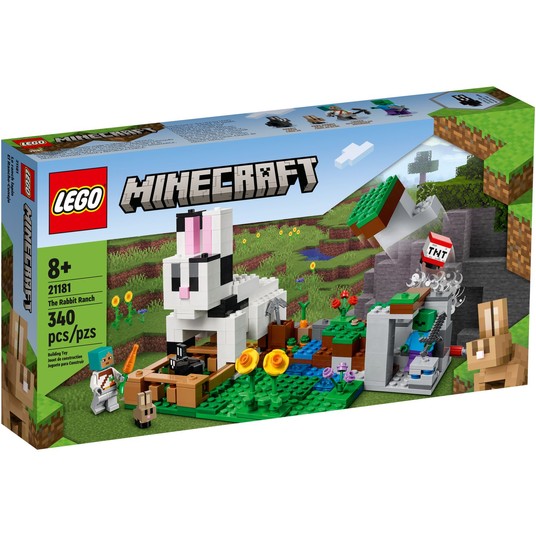 LEGO MINECRAFT 21181 KRÓLICZA FARMA -zdjęcie numer 1