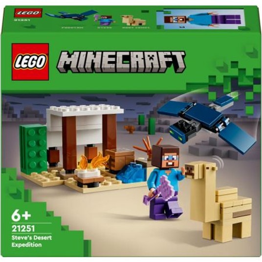 LEGO MINECRAFT 21251 PUSTYNNA WYPRAWA STEVE'A 3273 -zdjęcie numer 1