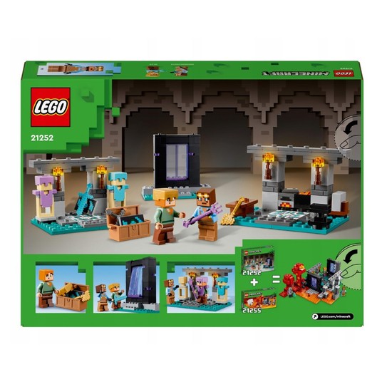LEGO MINECRAFT 21252 Zbrojownia 3280 -zdjęcie numer 1