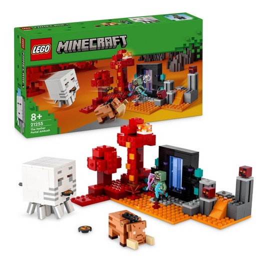 LEGO MINECRAFT 21255 Zasadzka w portalu do Neth -zdjęcie numer 1