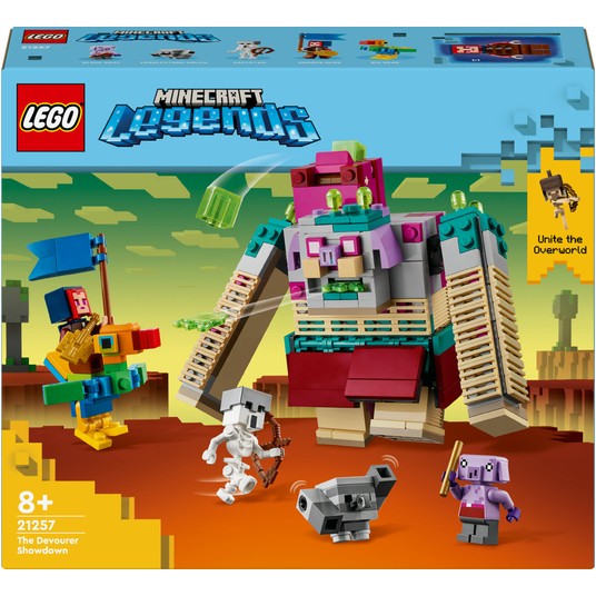 LEGO MINECRAFT 21257 DECYDUJĄCE STARCIRE Z DEWAS -zdjęcie numer 1