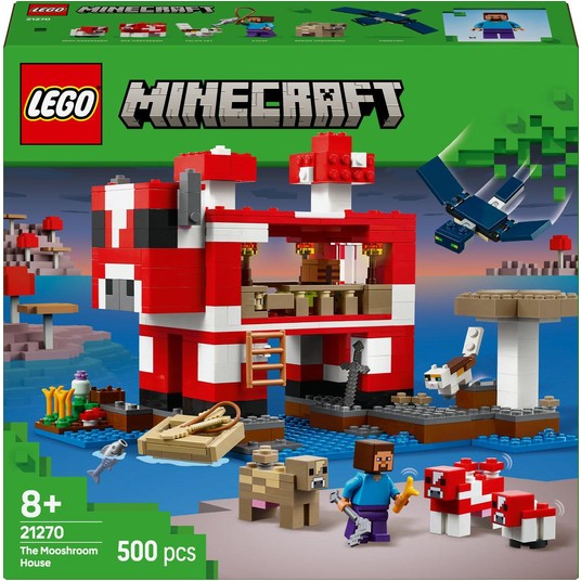 LEGO MINECRAFT 21270 Dom grzybowej krowy -zdjęcie numer 1