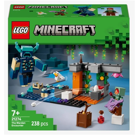 LEGO MINECRAFT 21274 Spotkanie ze strażnikiem 5480 -zdjęcie numer 1