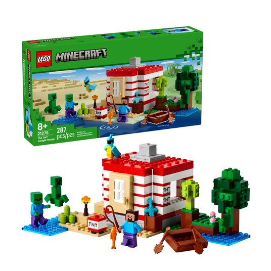 LEGO MINECRAFT 21275 Dom w dżungli -zdjęcie numer 1