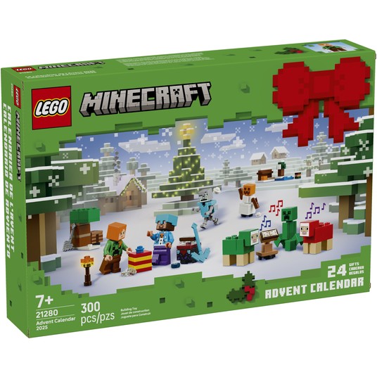 LEGO MINECRAFT 21280 Kalendarz adwentowy na 2025 -zdjęcie numer 1