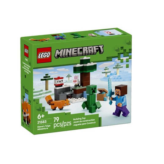 LEGO MINECRAFT 21583 Przygoda stevea w tajdze -zdjęcie numer 1