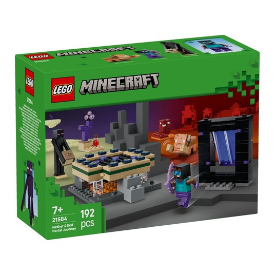 LEGO MINECRAFT 21584 Podróż przez portal netheru -zdjęcie numer 1
