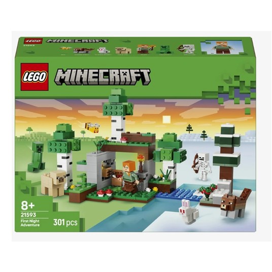 LEGO MINECRAFT 21593 Przetrwanie pierwszej nocy -zdjęcie numer 1