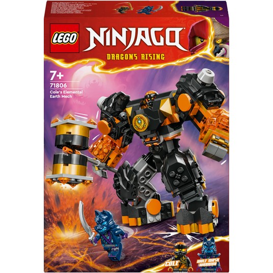 LEGO NINJAGO 71806 MECH ŻYWIOŁU ZIEMI COLE'A -zdjęcie numer 1