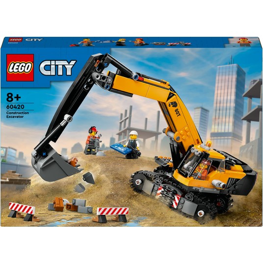 LEGO(R) CITY 60420 Żółta koparka -zdjęcie numer 1
