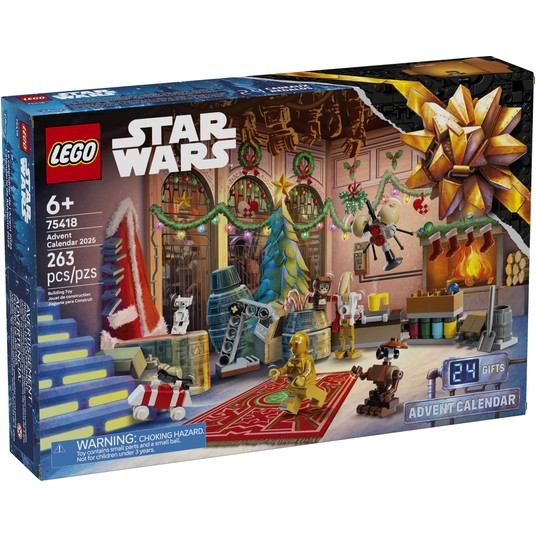 LEGO STAR WARS 75418 Kalendarz adwentowy na 2025 -zdjęcie numer 1