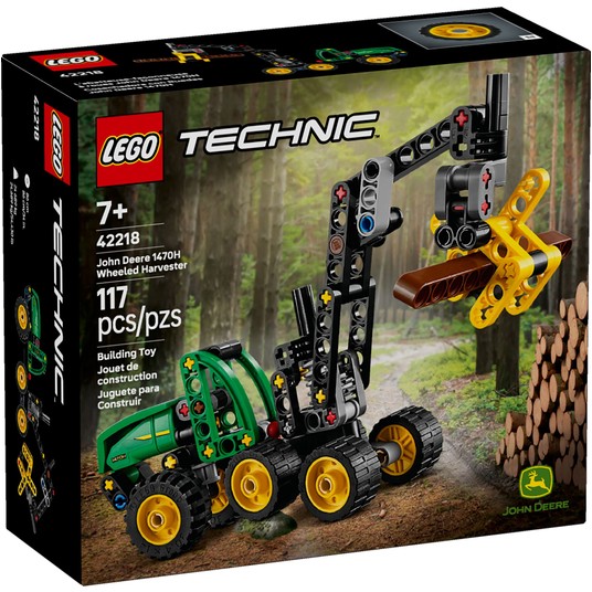 LEGO TECHNIC 42218 Harwester kołowy John Deere -zdjęcie numer 1