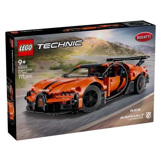 LEGO TECHNIC 42222 HIPERSAMOCHÓD BUGATTI ChIRON -zdjęcie numer 1