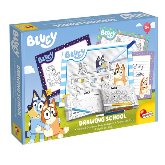 LISCIANI BLUEY SZKOŁA RYSOWANIA 9382 -zdjęcie numer 1
