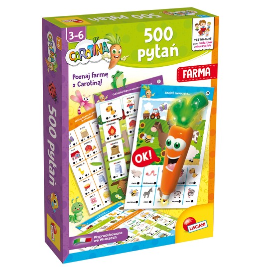 LISCIANI CAROTINA 500 PYTAŃ FARMA 1283 -zdjęcie numer 1