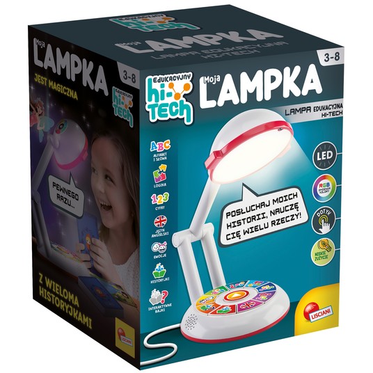 LISCIANI HI TECH MOJA LAMPKA EDUKACYJNA 1986 -zdjęcie numer 1