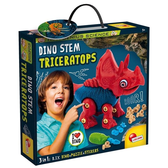 LISCIANI I"M A GENIUS DINO STEM TRICERATOPS 2420 -zdjęcie numer 1