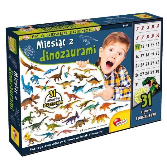 LISCIANI I"M A GENIUS MIESIĄC Z DINOZAURAMI 2975 -zdjęcie numer 1
