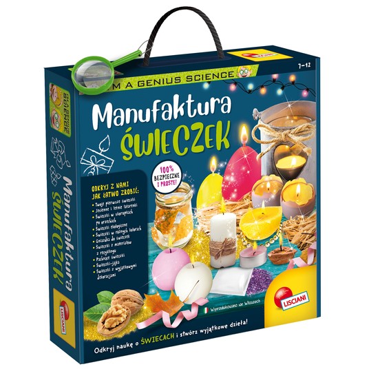 LISCIANI I'M GENIUS MANUFAKTURA ŚWIECZEK 2082 -zdjęcie numer 1