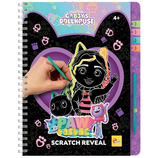 LISCIANI KOCI DOMEK GABI SKETCHBOOK SCRATCH REVEAL -zdjęcie numer 1