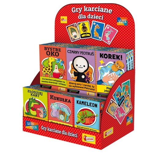 LISCIANI LUDOTECA MIX GRY KARCIANE 18SZT 1911 -zdjęcie numer 1
