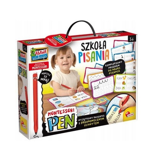 LISCIANI MONTESSORI PEN SZKOŁA PISANIA Z 18 TABL -zdjęcie numer 1