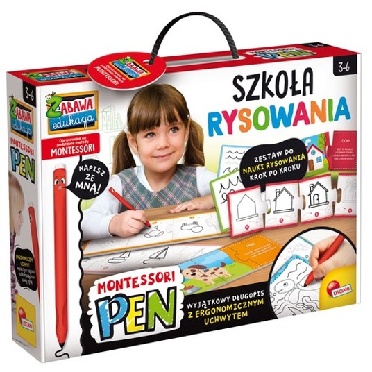 LISCIANI MONTESSORI PEN SZKOŁA RYSOWANIA 6578 -zdjęcie numer 1