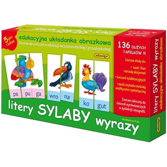 LITERY SYLABY WYRAZY 6076 -zdjęcie numer 1