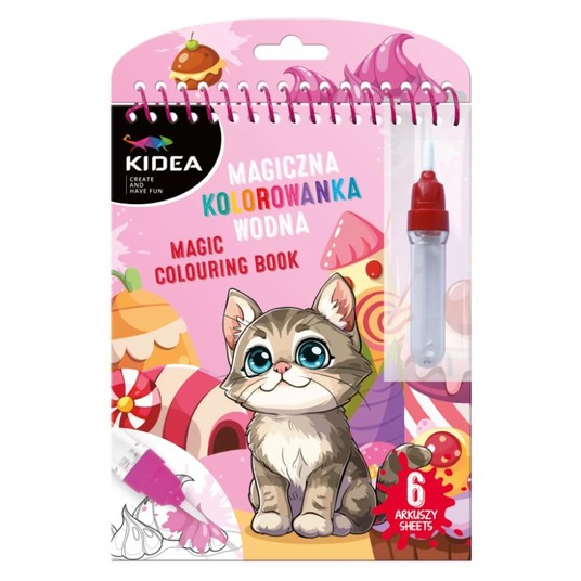 MAGICZNA WIELORAZOWA KOLOROW WODNA KOTKI 7001 -zdjęcie numer 1