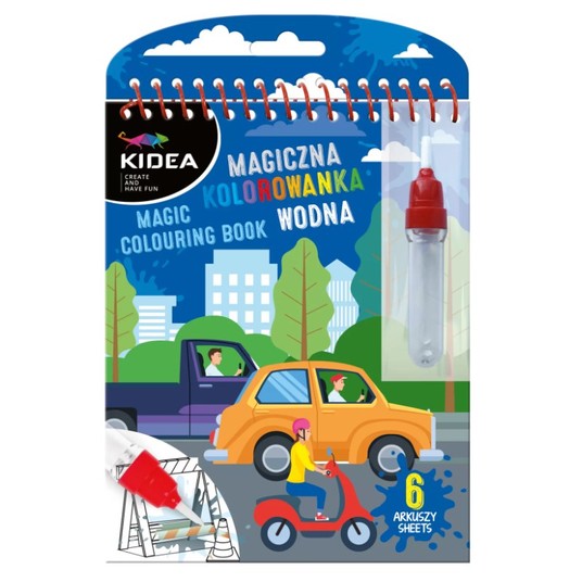 MAGICZNA WIELORAZOWA KOLOROW WODNA POJAZDY 6608 -zdjęcie numer 1