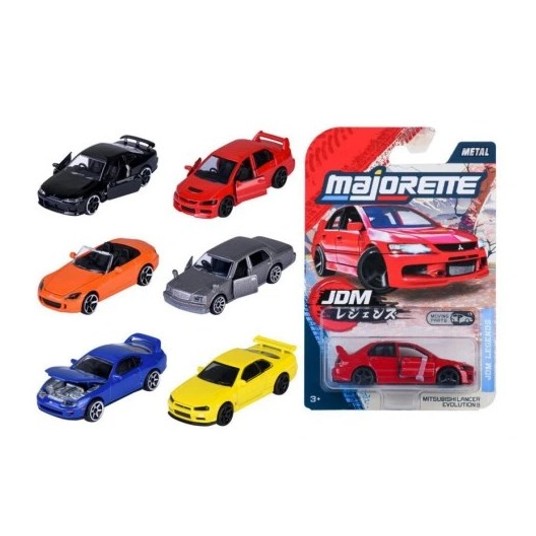 MAJORETTE JDM LEGENDS PREMIUM 6RODZ. 7252 -zdjęcie numer 1