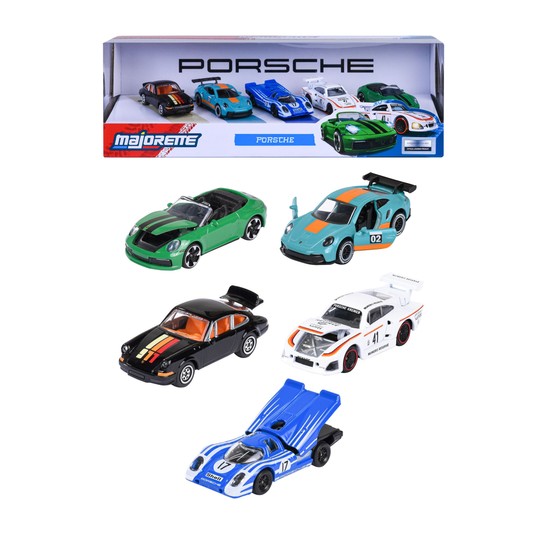 MAJORETTE PORSCHE 5PAK 7597 -zdjęcie numer 1