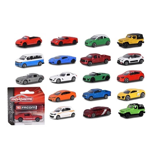 MAJORETTE STREET CARS, 18 RODZ. 7713 -zdjęcie numer 1