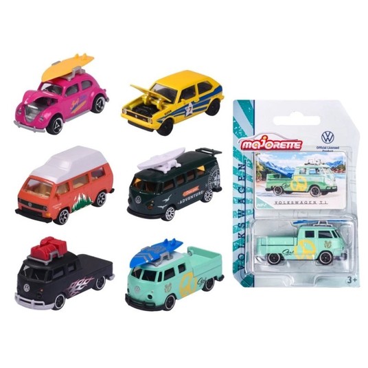 MAJORETTE VW THE ORIGINALS 6RODZ 5402 -zdjęcie numer 1