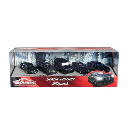 MAJORETTE ZESTAW BLACK EDITION 5PAK 1572 -zdjęcie numer 1