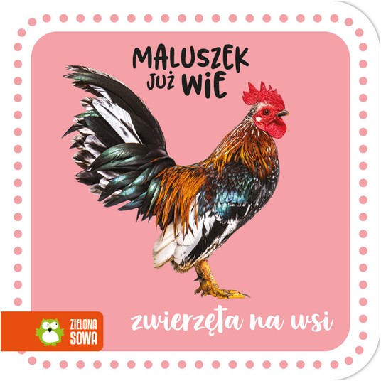 Maluszek juz wie.Zwierzęta na wsi 9788382406740 -zdjęcie numer 1