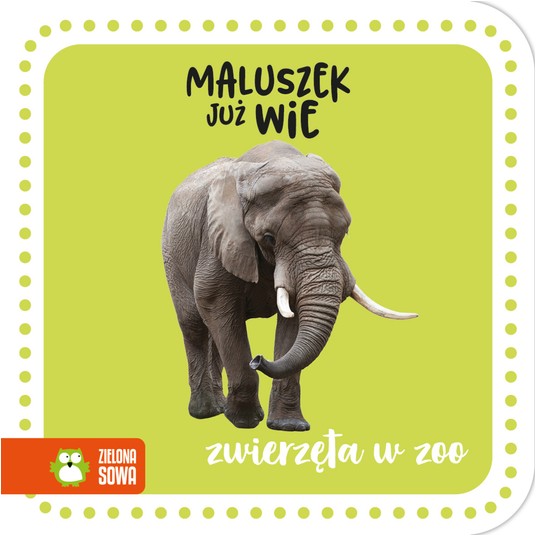 Maluszek juz wie. Zwierzęta w zoo 9788382406733 -zdjęcie numer 1
