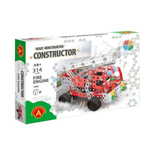 MAŁY KONSTRUKTOR KONSTRUKTOR FIRE ENGINE 5965 -zdjęcie numer 1