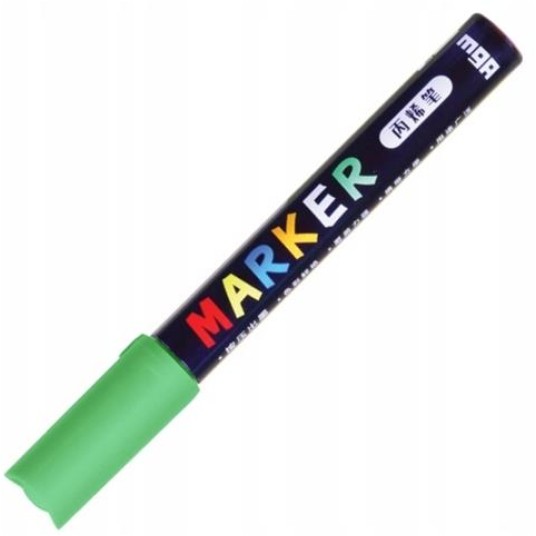 Marker akrylowy 1-2 mm, zielony MG 4501 A'6 -zdjęcie numer 1