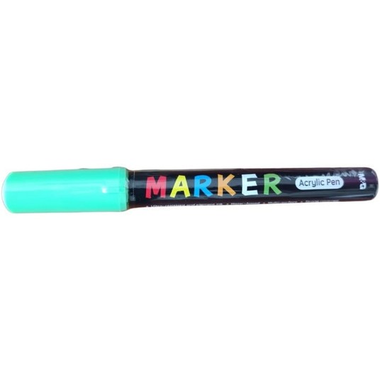 Marker akrylowy 1-2 mm zielony neon MG A'6 4471 -zdjęcie numer 1