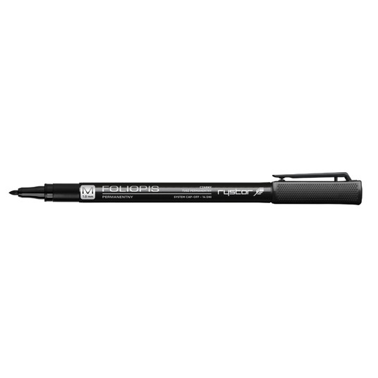 MARKER FOLIOPIS PERMANENTNY FM-10 CZARNY 0745 A'12 -zdjęcie numer 1
