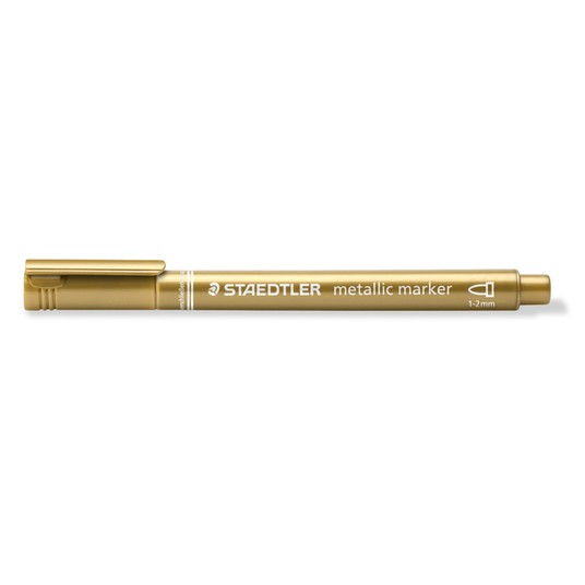 MARKER METALI ZŁOTY OK KOŃC GR. M 1-2MM 2004 A'10 -zdjęcie numer 1