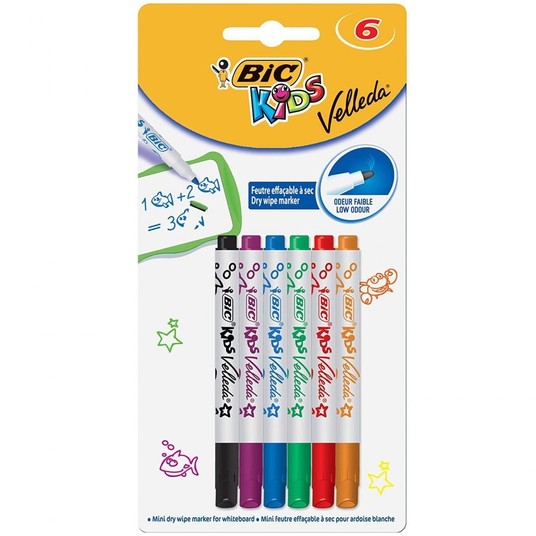 MARKER MINI BIC KIDS VALLEDA BL6 7426 (6) -zdjęcie numer 1