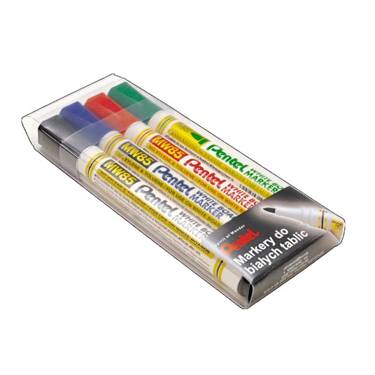 MARKER PENTEL SUCHOŚĆ. MW85 4 KOL ETUI 7834 -zdjęcie numer 1